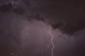 Lampi nel cielo lightnings in the sky Royalty Free Stock Photo